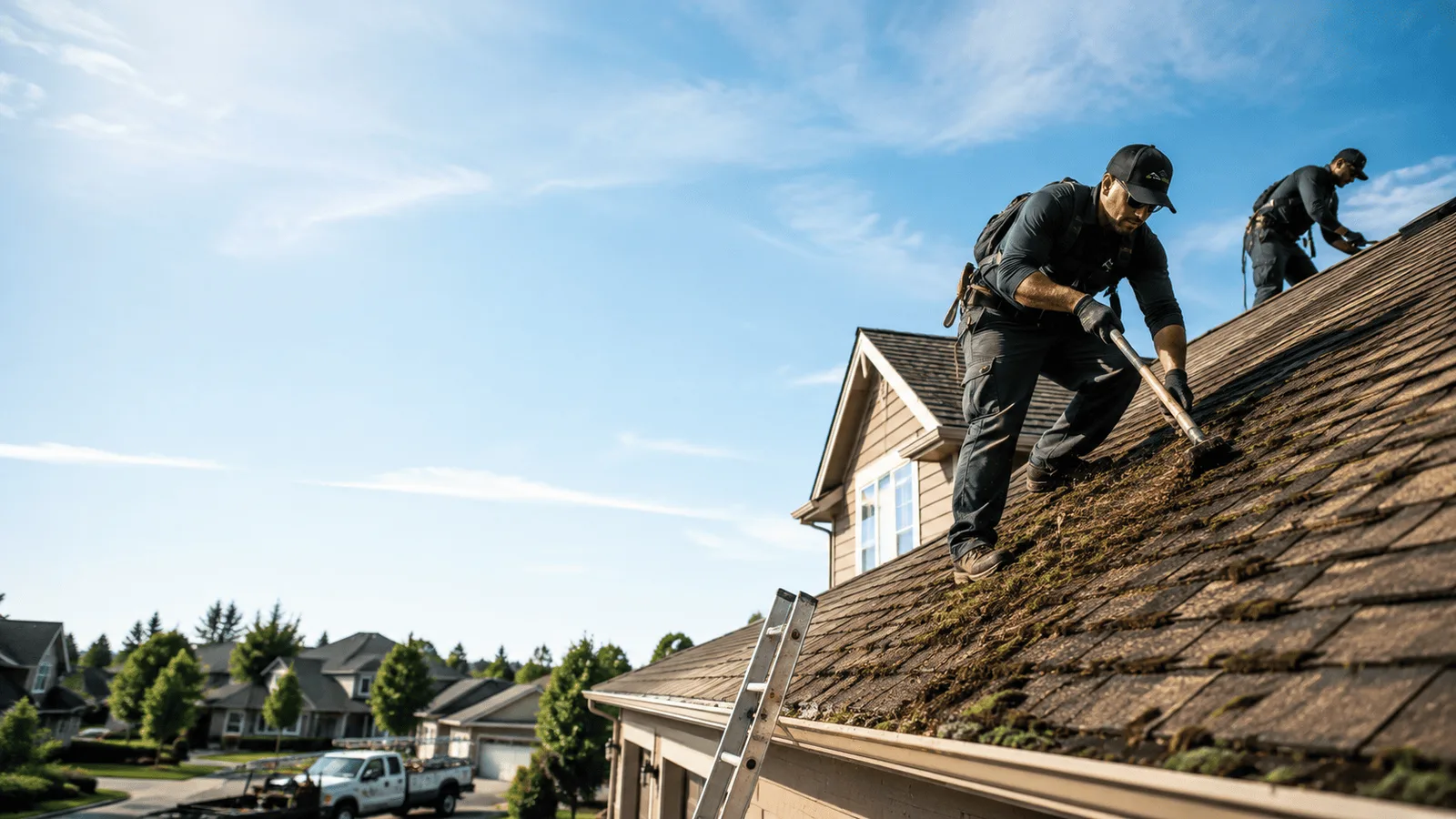 Roof Moss Removal in Mount Perry, OH near me